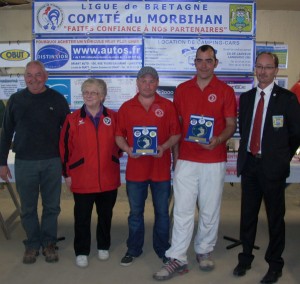 Greg le Dily et Fracois Chouet en finale du championnat